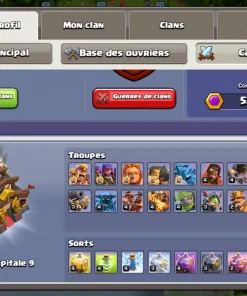 Achat compte clash of clans