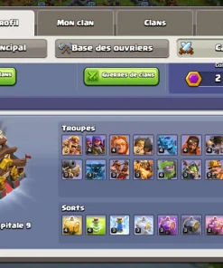 Achat compte clash of clans