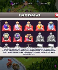 Achat compte clash of clans