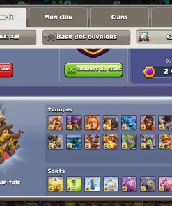 Achat compte clash of clans