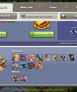 Achat compte clash of clans vendre compte clash of clans