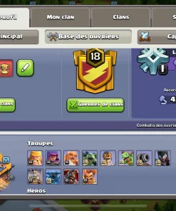 Achat compte clash of clans vendre compte clash of clans