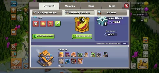 Achat compte clash of clans vendre compte clash of clans