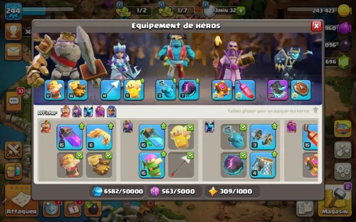 Achat compte coc