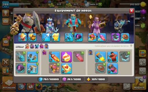 Achat compte coc