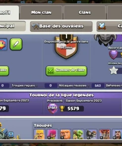 Achat compte coc