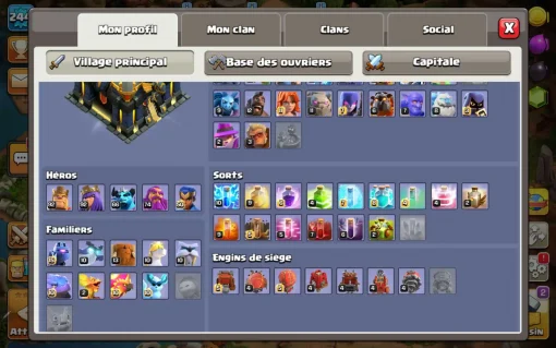 Achat compte coc