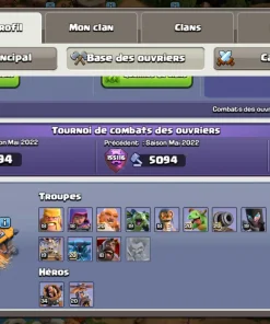 Achat compte coc