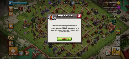 Acheter compte clash of clans