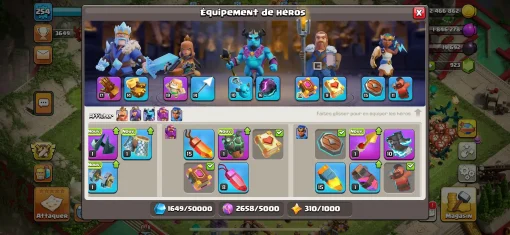 Acheter compte clash of clans