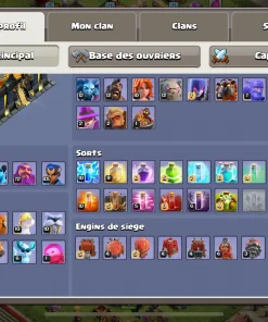 Acheter compte clash of clans