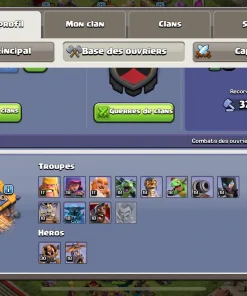 Acheter compte clash of clans