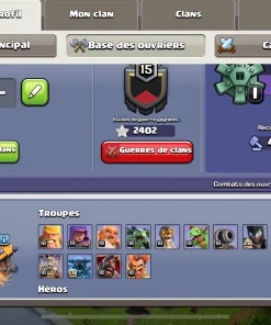 Acheter compte clash of clans