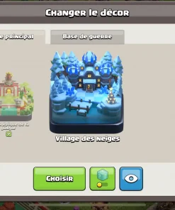 Acheter compte clash of clans