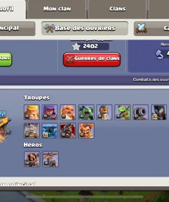 Acheter compte clash of clans