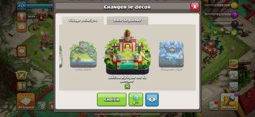 Acheter compte clash of clans