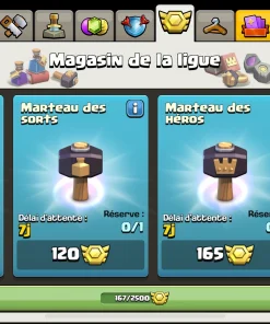 Acheter compte clash of clans