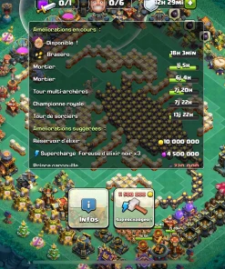 vendre compte clash of clans