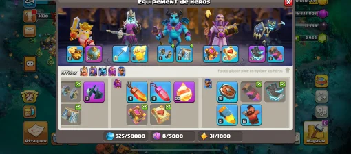 vendre compte clash of clans