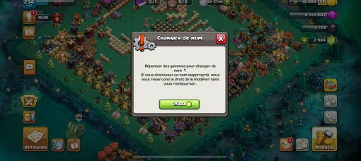 vendre compte clash of clans
