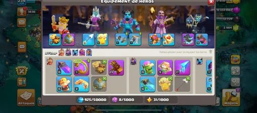 vendre compte clash of clans