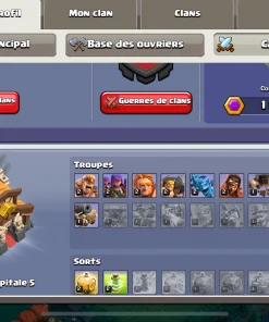 vendre compte clash of clans