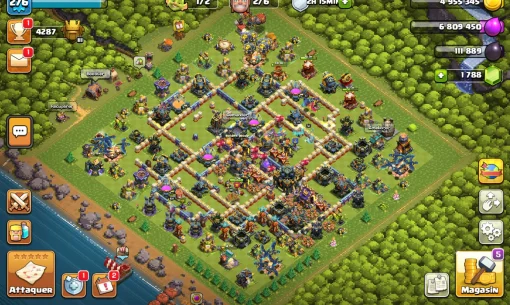 Vendre compte clash of clans
