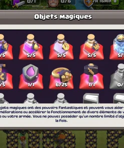 Vendre compte clash of clans