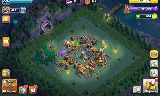 Vendre compte clash of clans