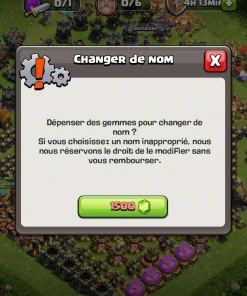 Vendre compte clash of clans