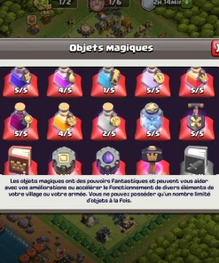 Vendre compte clash of clans