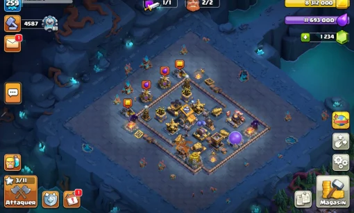 Compte clash of clans a vendre