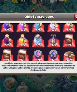 Compte clash of clans a vendre