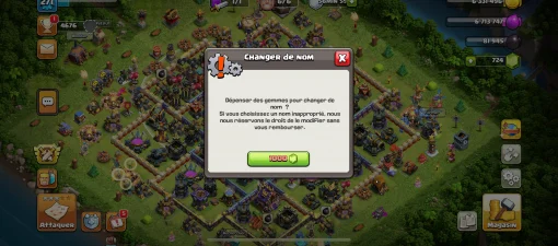Vendre compte clash of clans