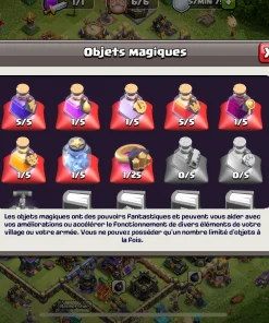 Vendre compte clash of clans