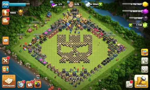 Achat compte clash of clans