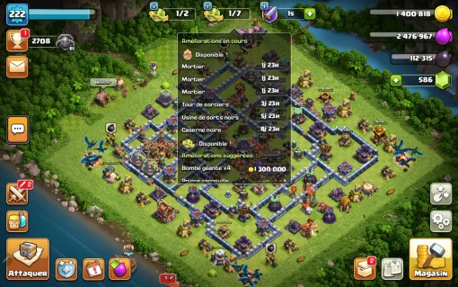 Achat compte clash of clans