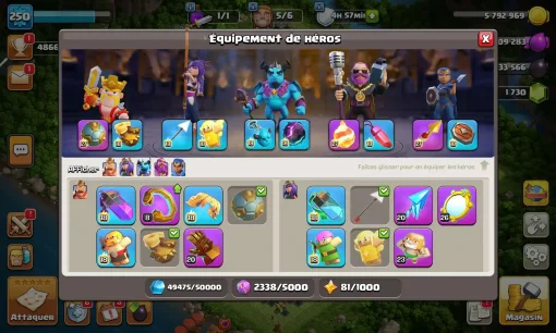 Achat compte clash of clans