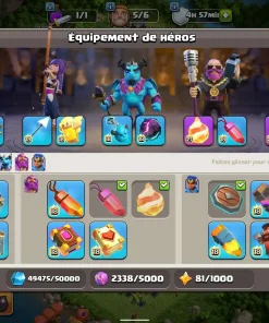Achat compte clash of clans