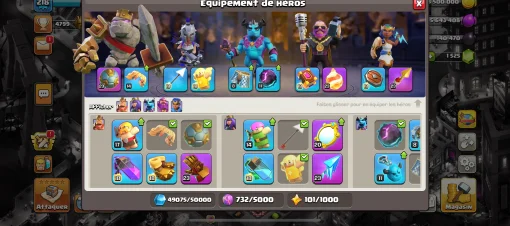 Achat compte clash of clans