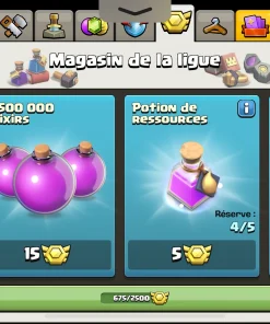 Achat compte clash of clans