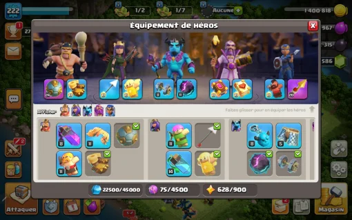 Achat compte clash of clans