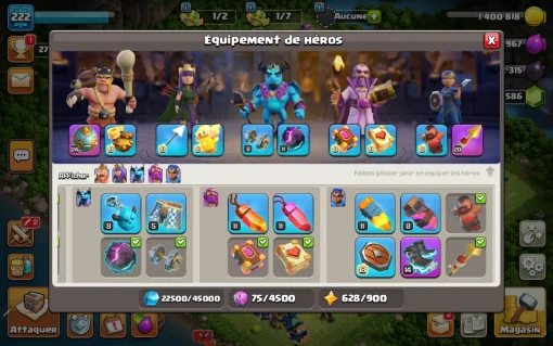Achat compte clash of clans
