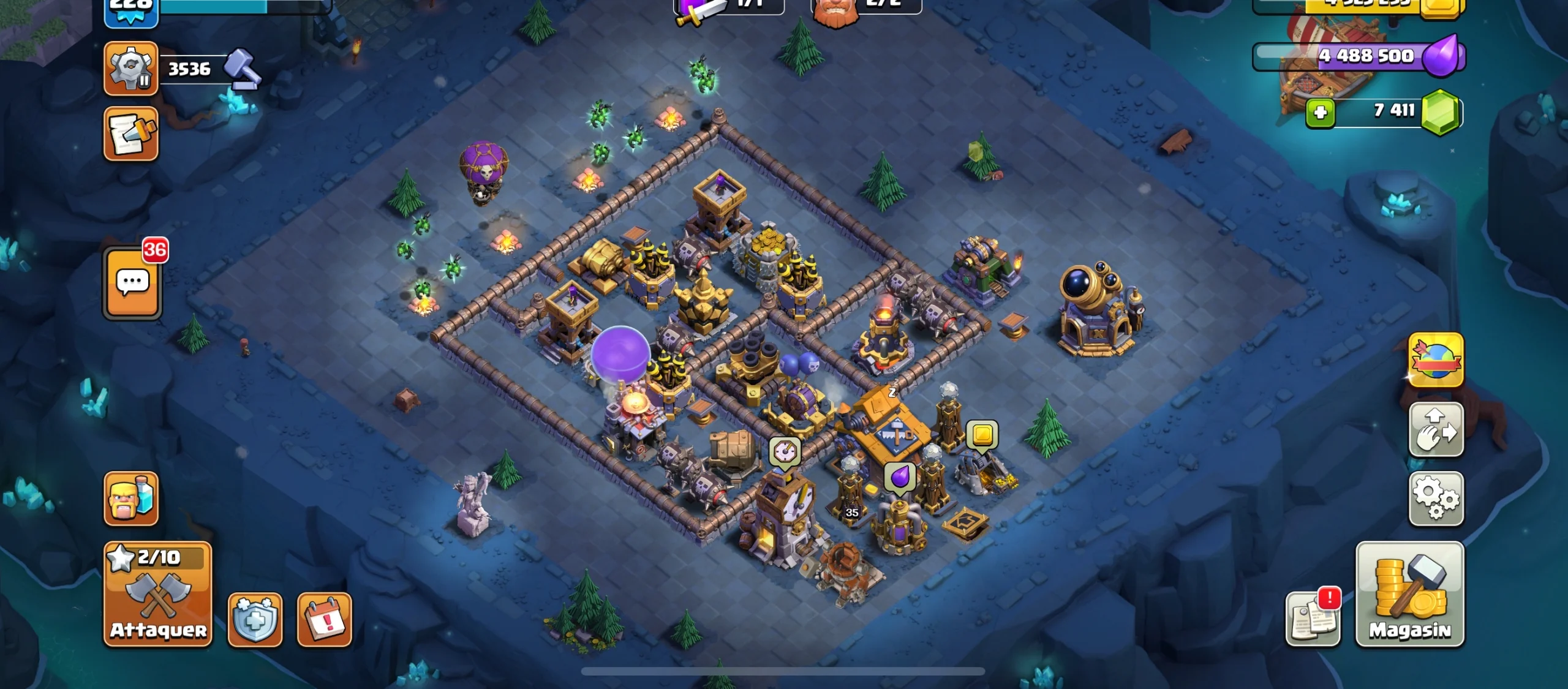 Achat compte clash of clans