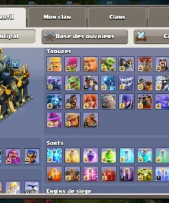Achat compte clash of clans