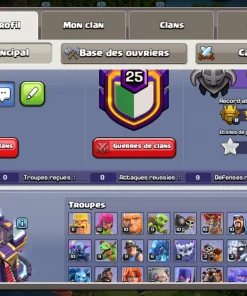 Achat compte clash of clans