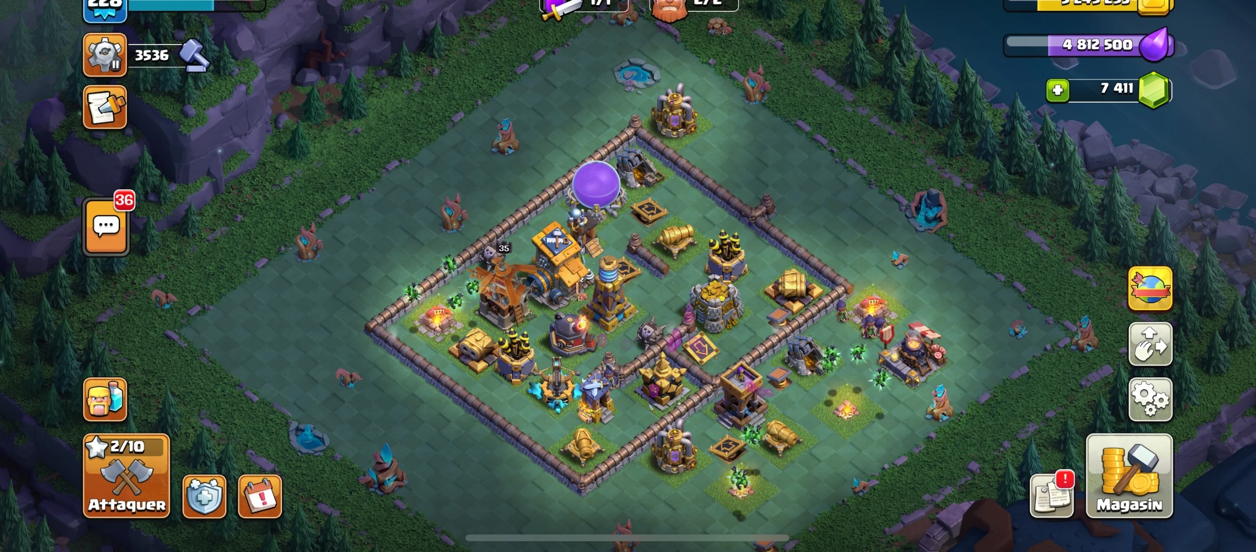 Achat compte clash of clans