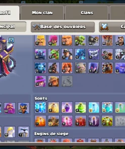 Achat compte clash of clans