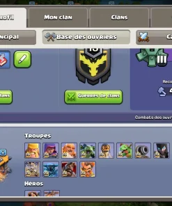 Achat compte clash of clans