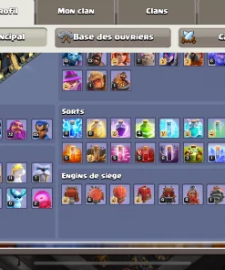 Achat compte clash of clans